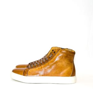 Alternative view of Sneakers alta da uomo in pelle