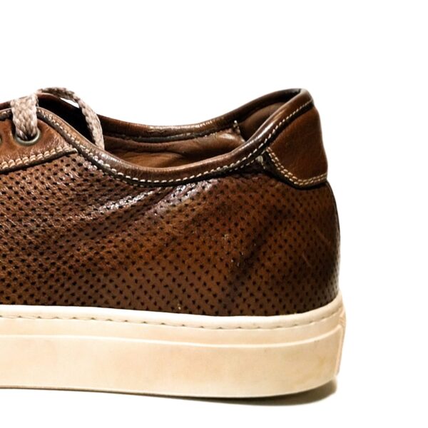 Sneakers bassa da uomo in pelle - immagine 4