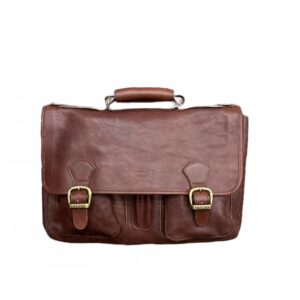 Alternative view of Borsa da lavoro in pelle con tasche I Medici