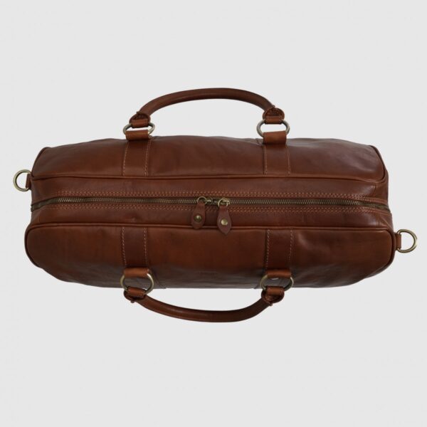 Leather big travel bag I Medici - Image 3