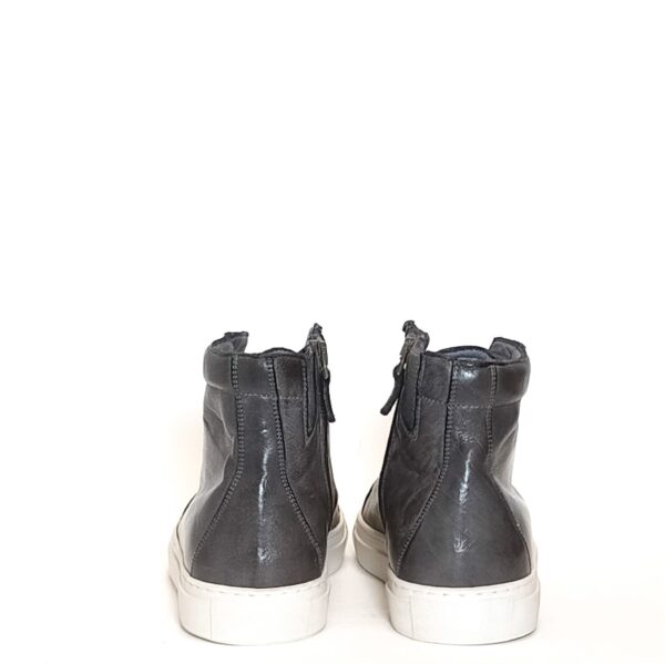 Men's high sneakers in leather - Image 3