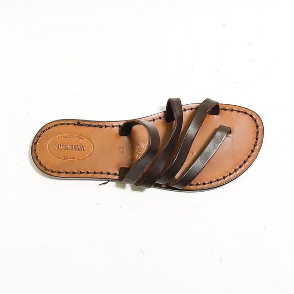 Women's leather thong slipper - Image 2
