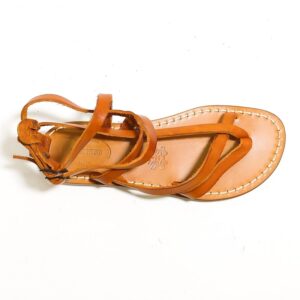 Alternative view of Sandalo in cuoio alla schiava donna