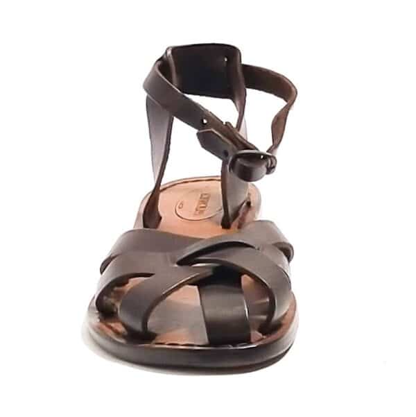 Women's cross-leather sandals - Image 4