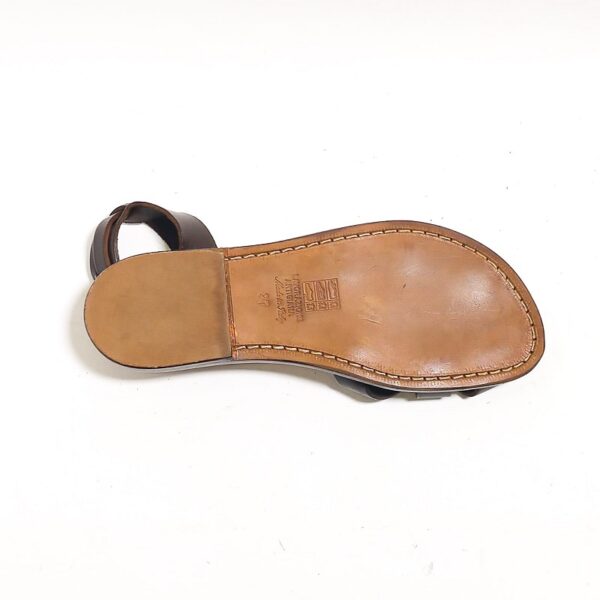 Women's cross-leather sandals - Image 6