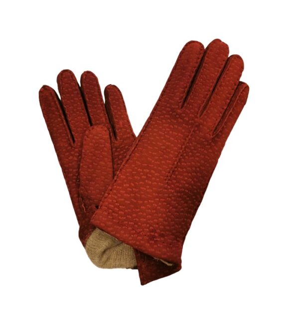 Woman glove in pecary