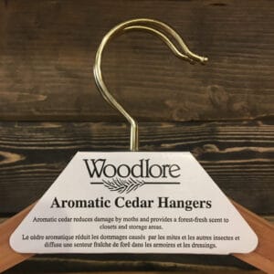 Alternative view of WOODEN HANGERS