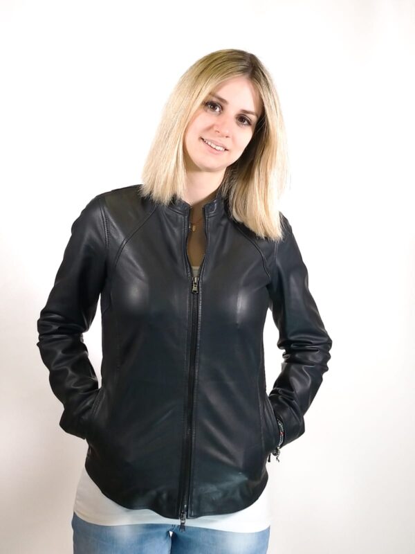 Giacca in pelle donna Romana G - immagine 2