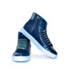 Men's high-top buffalo leather sneakers
