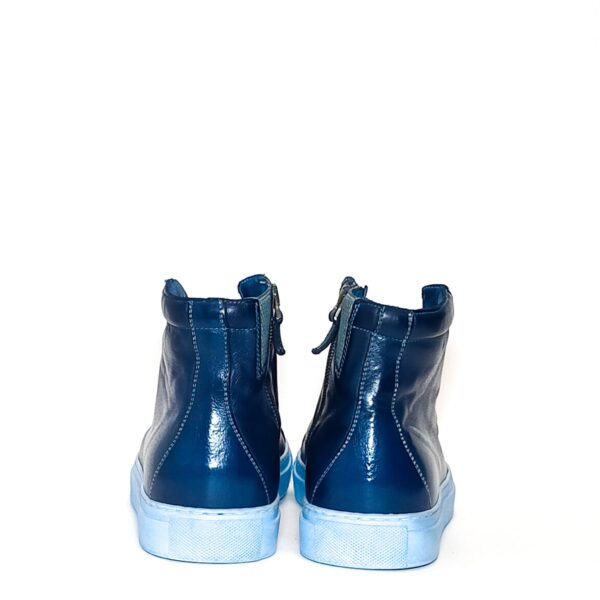 Men's high-top buffalo leather sneakers - Image 3