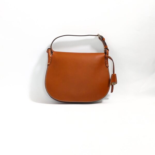 Leather bag/shoulder bag w/flap Boldrini Selleria - Image 4