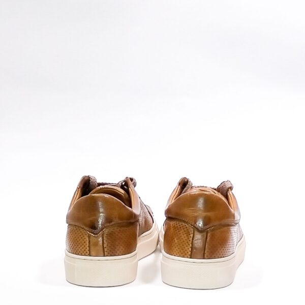 Men's low leather sneakers - Image 4