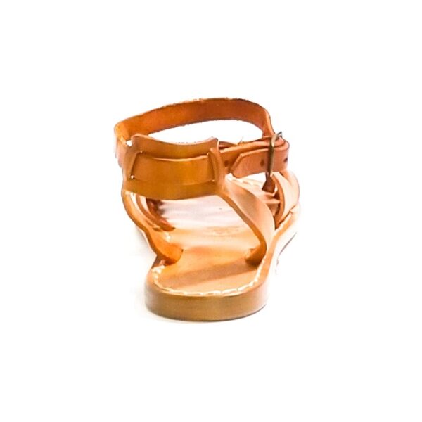 Sandalo in cuoio intrecciato donna - immagine 5