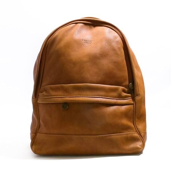 Leather soft backpack I Medici