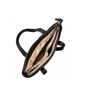 Alternative view of Leather shopper I Medici
