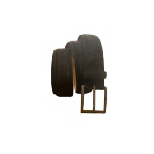 Men's suede leather belt