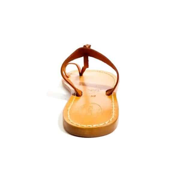 Women's leather thong slipper - Image 4