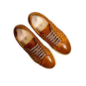 Alternative view of Braided men's sneakers