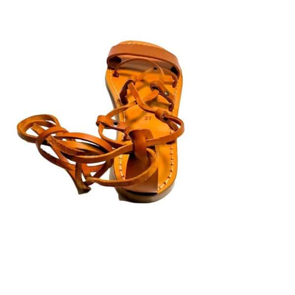 Sandali in cuoio alla schiava donna - immagine 4