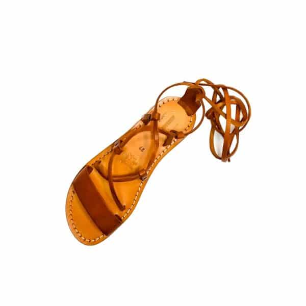 Sandali in cuoio alla schiava donna - immagine 2