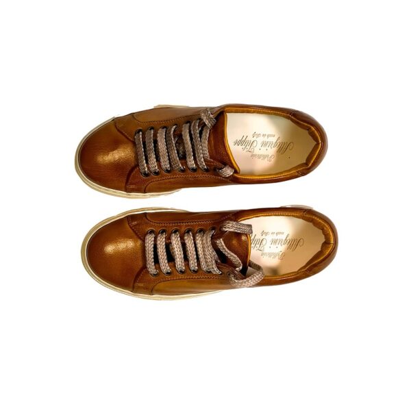 Sneakers bassa da donna in pelle - immagine 3