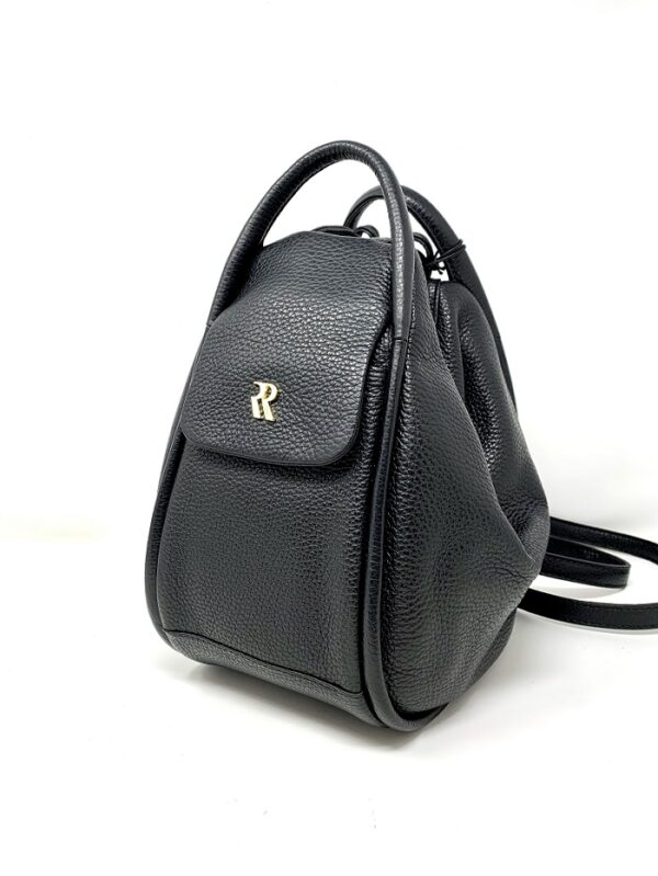 Borsa/zaino in pelle martellata Bruno Rossi