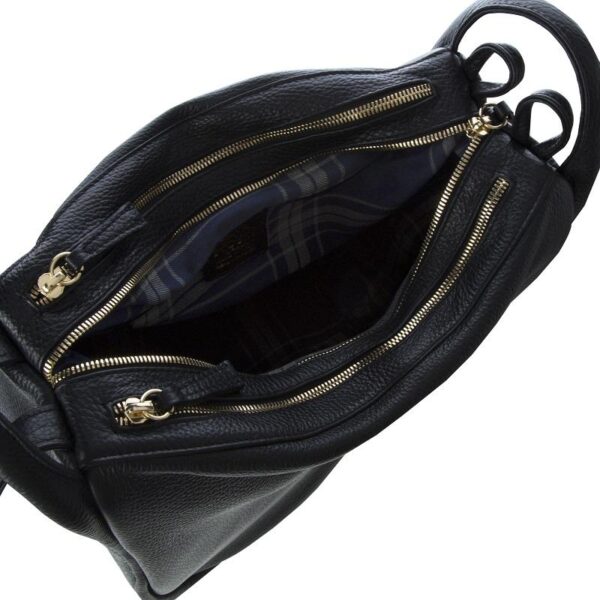 Borsa/zaino in pelle martellata Bruno Rossi - immagine 2