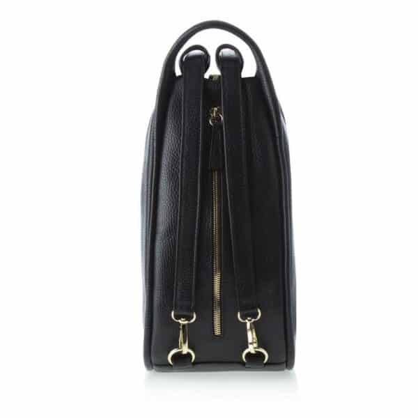 Borsa/zaino in pelle martellata Bruno Rossi - immagine 5