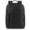 Piquadro backpack in fabric and leather