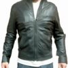 Giacca in pelle uomo Monster