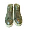 Men's high sneakers in leather