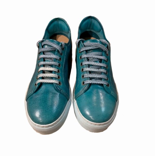 Sneakers bassa da uomo in pelle
