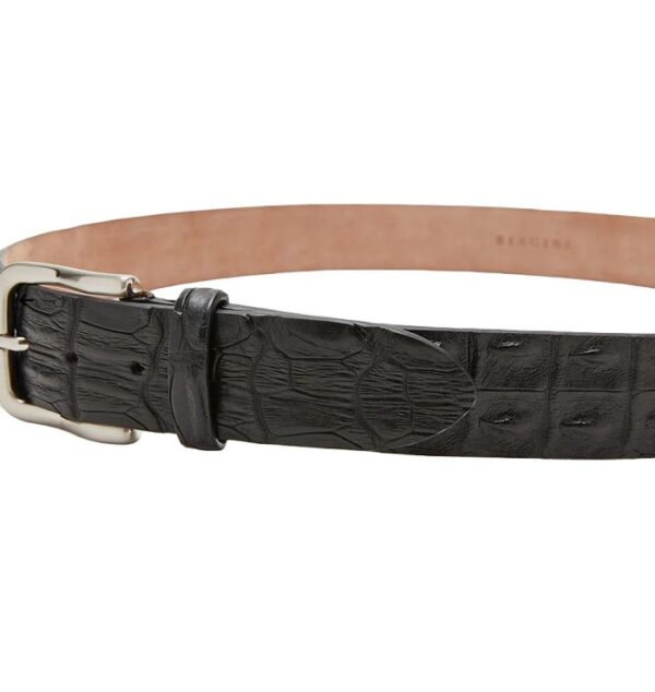 Real crocodile men's belt - Image 2