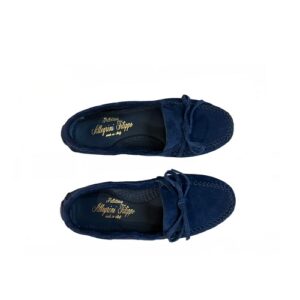 Alternative view of Mocassino camoscio da donna in pelle