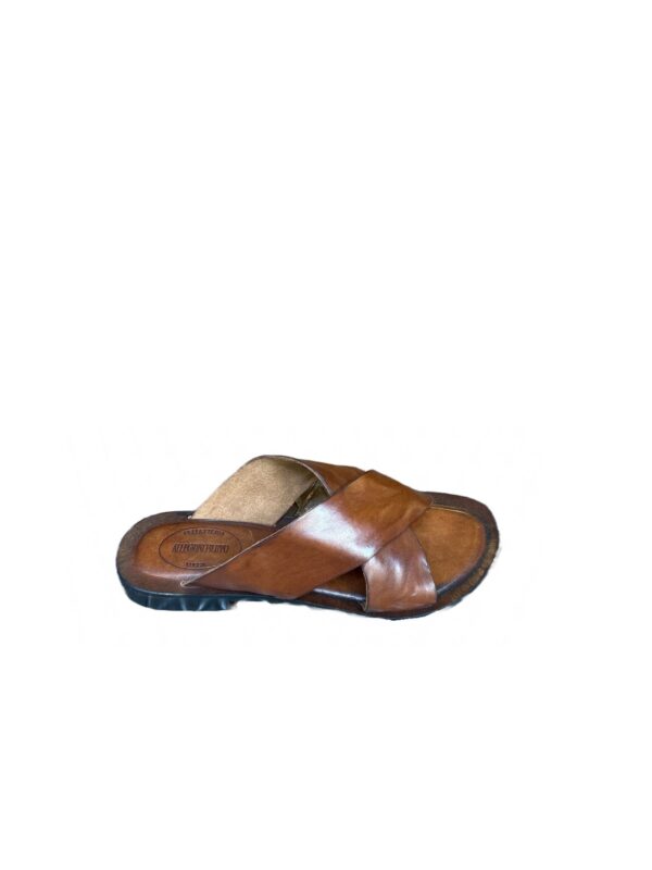 Ciabatta in cuoio donna - immagine 3