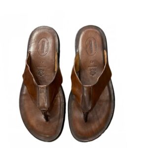 Alternative view of Men's flip-flop leather slipper