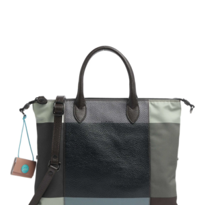 Borsa pelle/tessuto G3 Pop Gabs