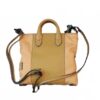 Gabs mini G3 leather/fabric bag - Honey