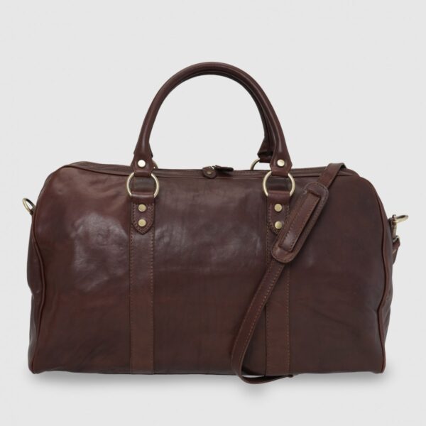 Leather big travel bag I Medici - Image 2
