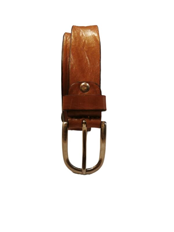 Cintura in cuoio effetto vintage