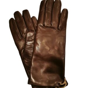Smooth women's leather glove