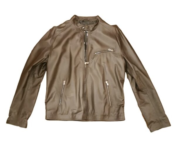 Giacca in pelle uomo Monster - immagine 6