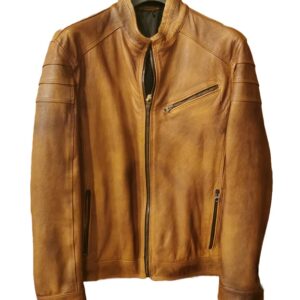 Pegaso grana giacca in pelle