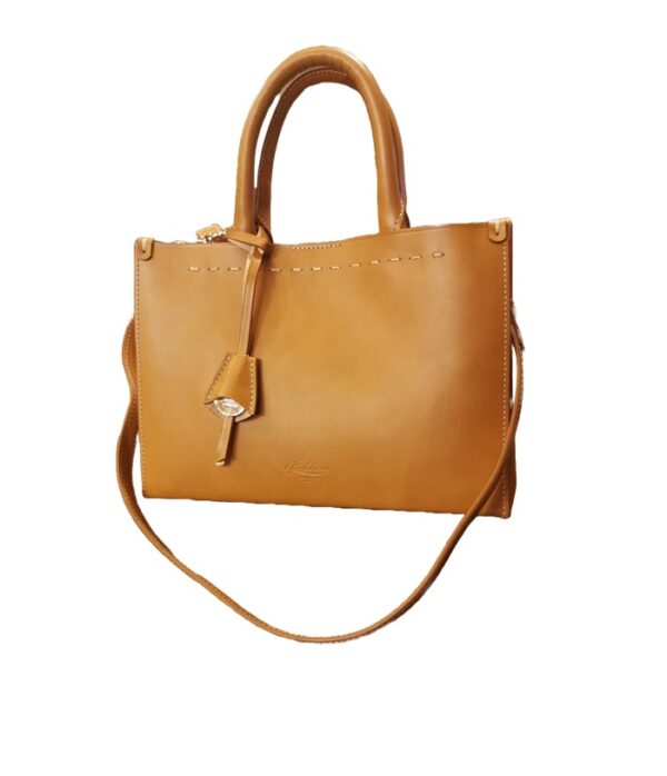 Bauletto con tracolla in pelle Boldrini Selleria - immagine 2