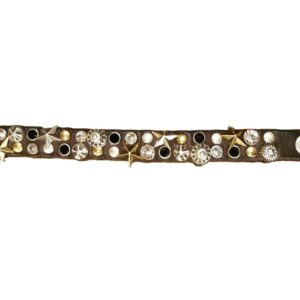 Alternative view of Bracciale con strass e stelle