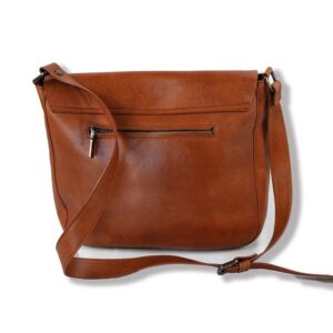 Alternative view of Borsa a tracolla in pelle tamponata Bruno Rossi