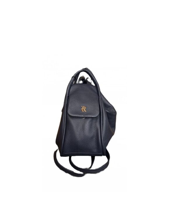 Borsa/zaino in pelle martellata Bruno Rossi