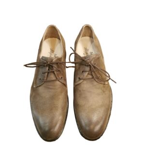 Alternative view of Scarpa stringata da uomo in pelle effetto Nabuk