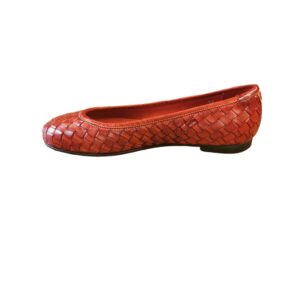 Alternative view of Ballerina in pelle intrecciata