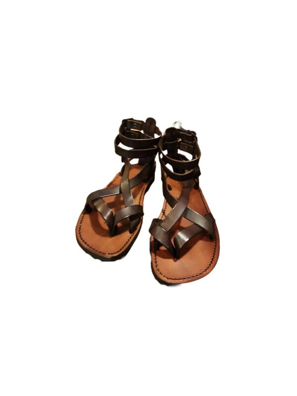 Men's double lace-up sandal